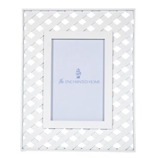 White Lattice Frame For Sale