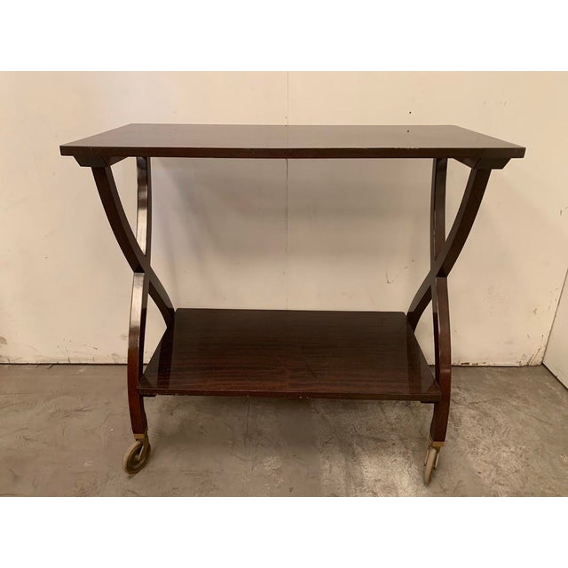 Serving Table in Mahogany, 1960s For Sale - Image 6 of 7
