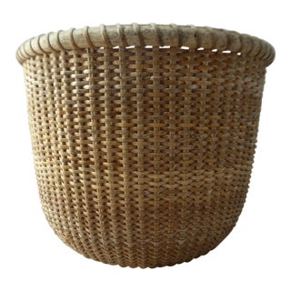 Vintage Nantucket Lightship Basket For Sale