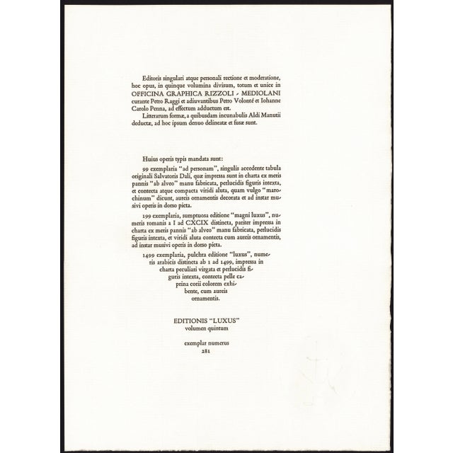 1968 Salvador Dalí Biblia Sacra "Filius Prodigus" (Prodigal Son) For Sale - Image 9 of 10