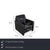 This armchair by Ewald Schillig is perfect for those who prefer a more understated living room. The closed side panels...