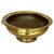 Brass Early 20th Century Arts and Crafts Footed Brass Bowl with Ring Handles 1920s For Sale - Image 8 of 17