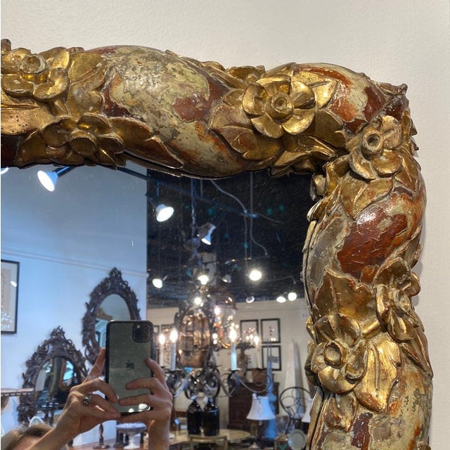 Italian Pair Mirrors Made of Italian Fragments For Sale - Image 3 of 3