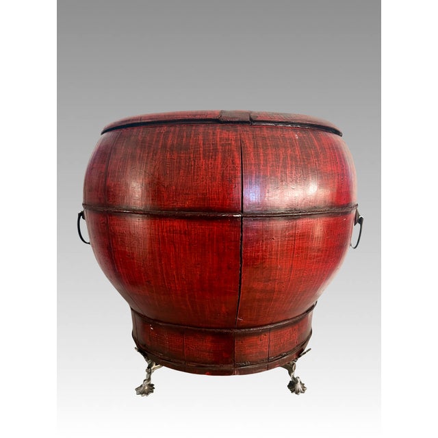 Adjustable Large Brass Planter / Pot / Bowl Display Stand Pedestal Trestle - Andrea by Sadek 8-12" For Sale - Image 10 of 10