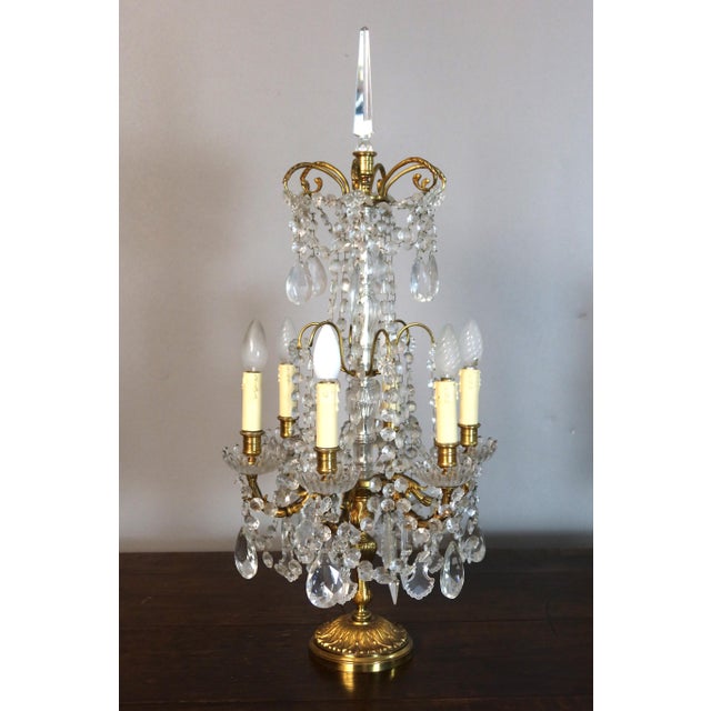 Large Louis XVI Style Girandoles, Set of 2 For Sale - Image 4 of 13