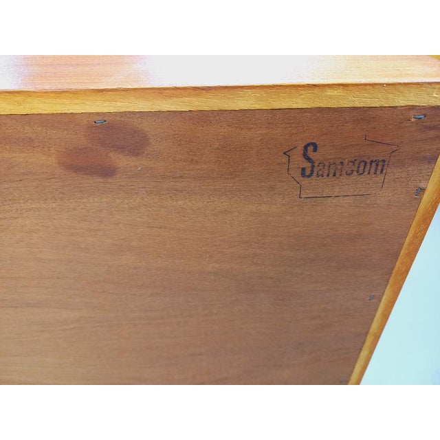 Vintage Scandinavian Teak Sideboard by Edvard Valentinsen for Samcom, 1960s For Sale - Image 3 of 18