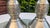 Pewter candlesticks, 1970s, dimensions: height 17.3 cm; inner diameter for candles 4.9 cm; bottom diameter 12.3 cm; top...
