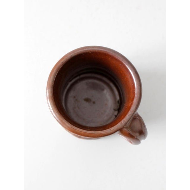 Ceramic Vintage Handmade Studio Pottery Mug For Sale - Image 7 of 10