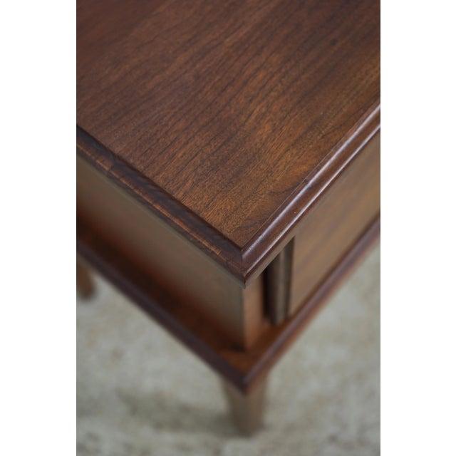 Custom Crafted Cherry Humidor Nightstand End Table For Sale - Image 9 of 12