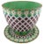 19th C. Minton Majolica Daisy & Trellis Jardinière Planter on Stand For Sale - Image 11 of 11