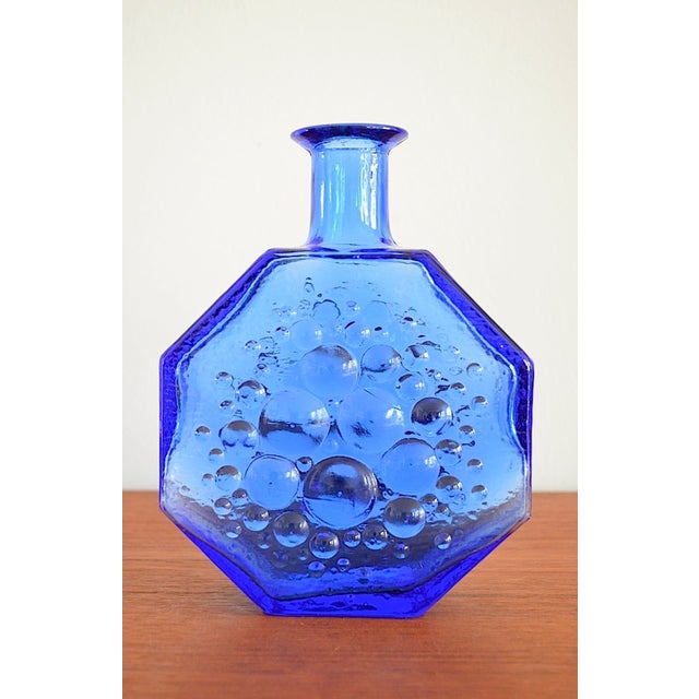 Glass Vintage Finnish Stella Polaris Vase by Nanny Still for Riihimäki, 1960s For Sale - Image 7 of 7