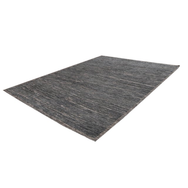 21st Century Contemporary Textured High Low Wool Rug For Sale - Image 12 of 13