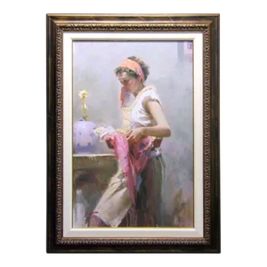 Pino "Dream Catcher" Hand Signed & Embellished Giclee With Custom Frame