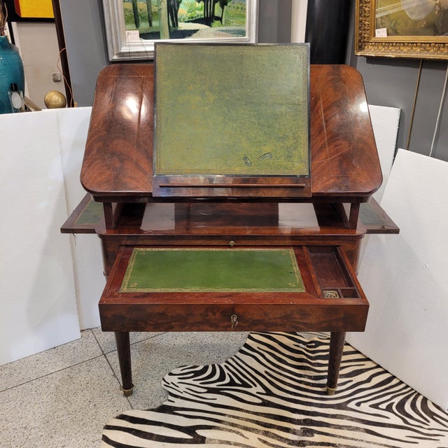 Louis XVI French à La Tronchin Architects Table For Sale - Image 15 of 18