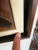 This is an abstract mid-century modern oil painting depicting Don Quixote on horseback. The artist’s signature in the...