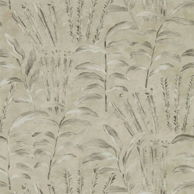 Zoffany Richmond Park Wallpaper in Paris Grey For Sale