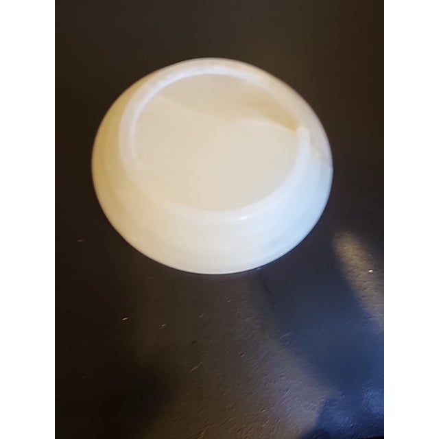 1990s Restoration Hardware Alabaster Candle Holder Base For Sale - Image 5 of 9