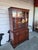 Vintage Traditional Mahogany Wood China Cabinet. For Sale - Image 13 of 18