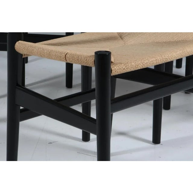 PP68 Armchairs attributed to Hans J. Wegner for PP Møbler, Denmark, 2010s, Set of 6 For Sale - Image 7 of 12