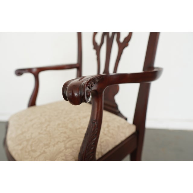 Vintage Henredon Carved Dining Chairs (Set of 10) For Sale - Image 12 of 18