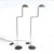 Mid-Century Modern Pair of Herbert H. Schultes "Orbis" Floor Lamps by ClassiCon For Sale - Image 3 of 12