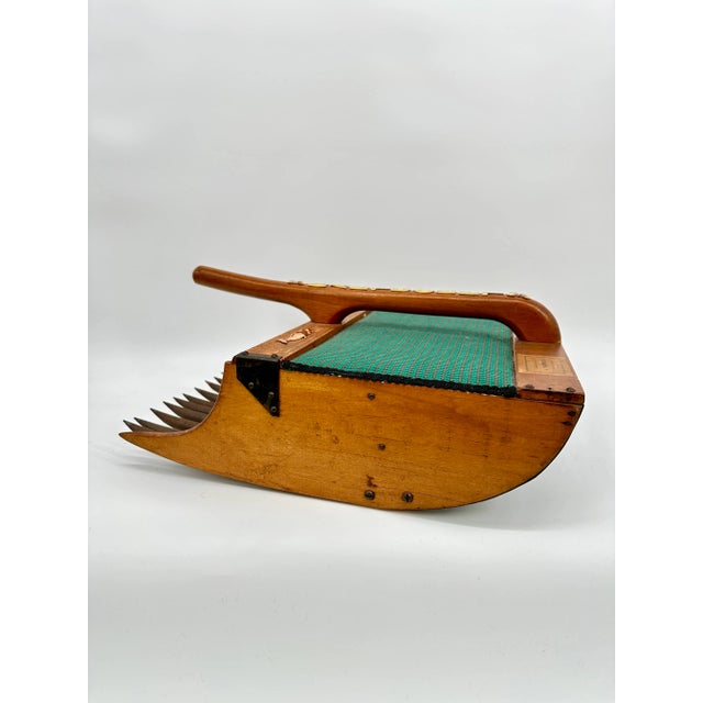 Wood Antique Nautical Massachusetts Cranberry Sifter/Picker For Sale - Image 7 of 12