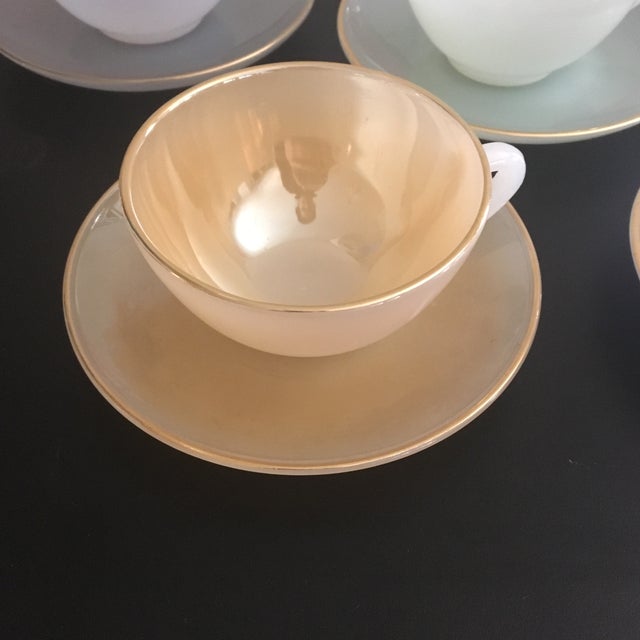1960s French Tea Cups and Saucers Set of 6 Chairish
