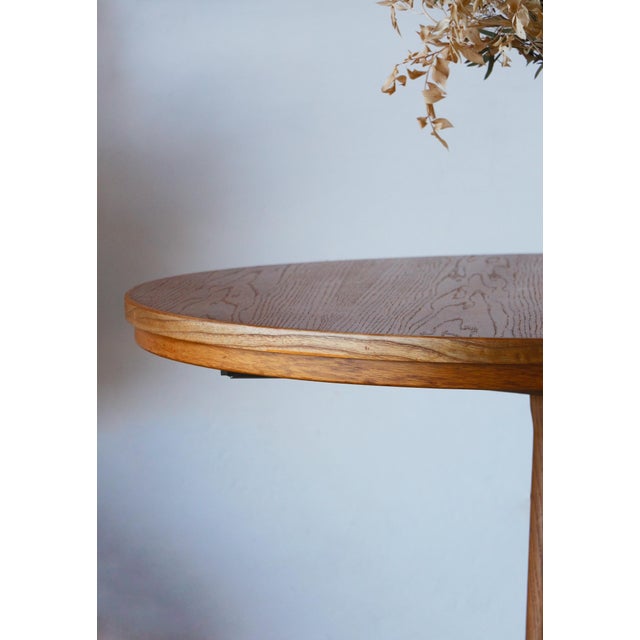 Vintage Scandinavian Extendable Oak Dining Table, 1960s For Sale - Image 15 of 18