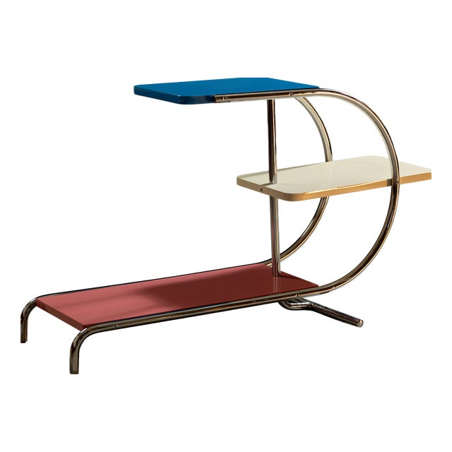 Functionalist Flower Etager by Jindrich Halabala for Up Závody, 1930s For Sale