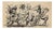 Walter Becker, Ink Drawing Menagerie, 1920, Ink and Handmade Paper For Sale