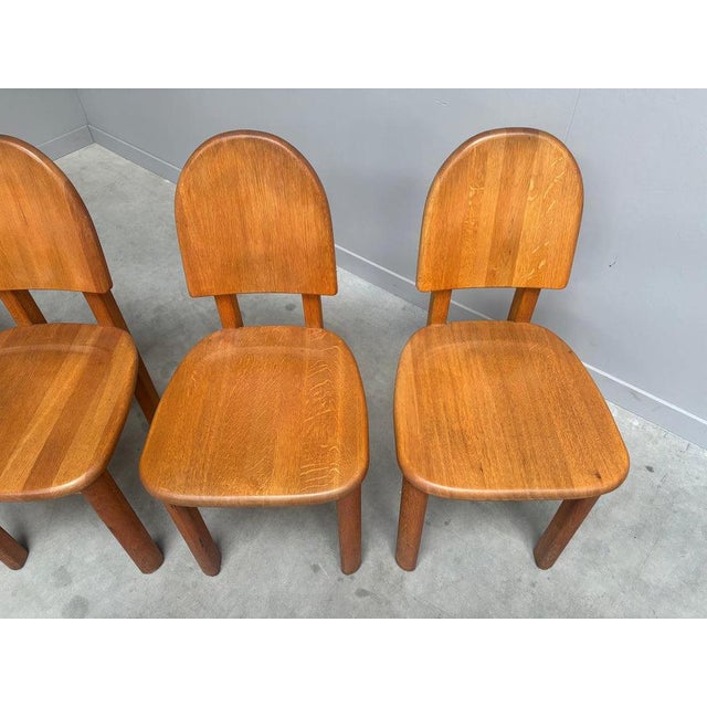 Vintage Oak Dining Chairs from Wasa, 1990s, Set of 6 For Sale - Image 9 of 16