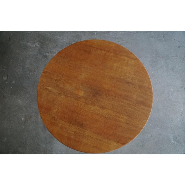 1960s Mid-Century Danish Side Table in Oak by Henning Kjærnulf, 1960s For Sale - Image 5 of 14