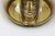 A special round biomorphic smoked glass wall sconce or flush mount designed by koch & lowy for peill & putzler,...