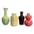 Chinese Porcelain Polychrome Bud Vases- A Set of 4 For Sale