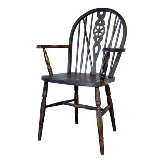 Vintage Windsor Wheelback Chair, 1920s For Sale