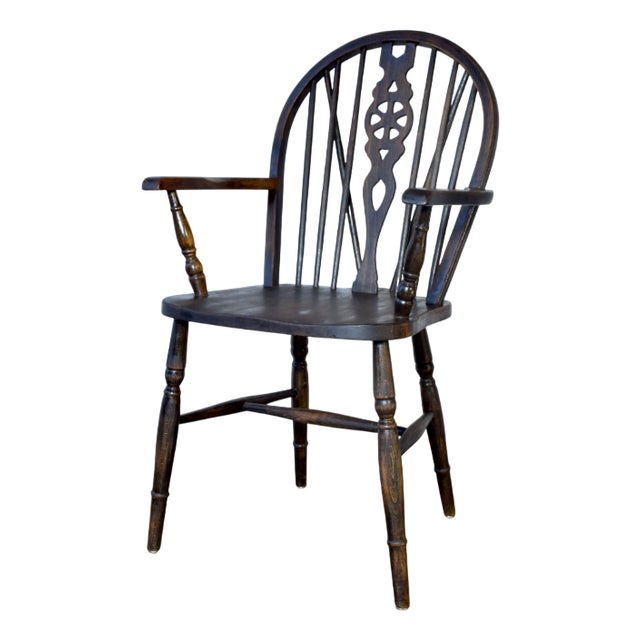 Vintage Windsor Wheelback Chair, 1920s For Sale