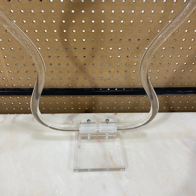 Modern 1970s Modern Lucite Mannequin For Sale - Image 3 of 5