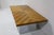 A beautiful and substantial dining table designed by Milo Baughman for Thayer Coggin in book matched walnut with a...