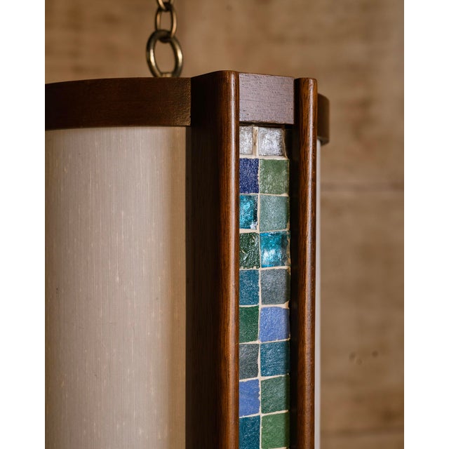 1960s John Keal Chain Pole Lamp For Sale In Los Angeles - Image 6 of 11