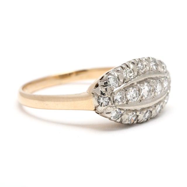 Stones: diamond single cut 2-2.75 mm approximately .50 total carats GH color/ VS2-I1 clarity Ring Size: 8.75 Rise Off Of...