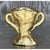 Vintage Skull Motif Ceramic Loser Trophy For Sale - Image 4 of 12