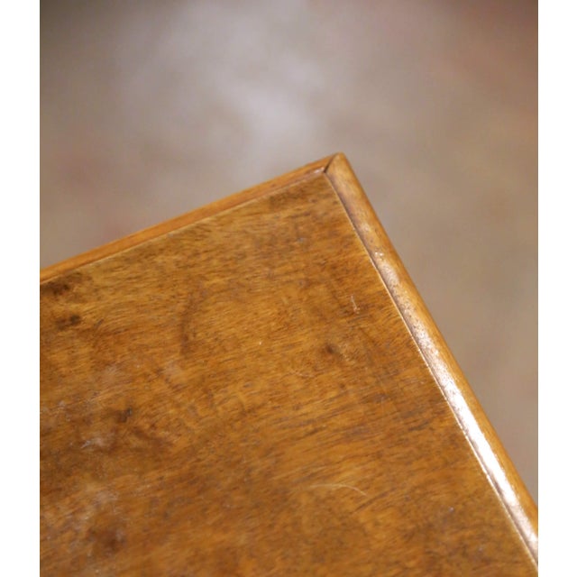 Pair of 19th Century Italian Renaissance Revival Walnut Nightstands For Sale - Image 12 of 15