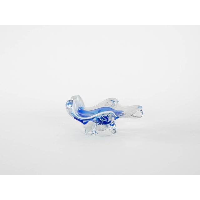 1960s Italian Flower Platter in Murano Glass, Italy, 1960s For Sale - Image 5 of 9