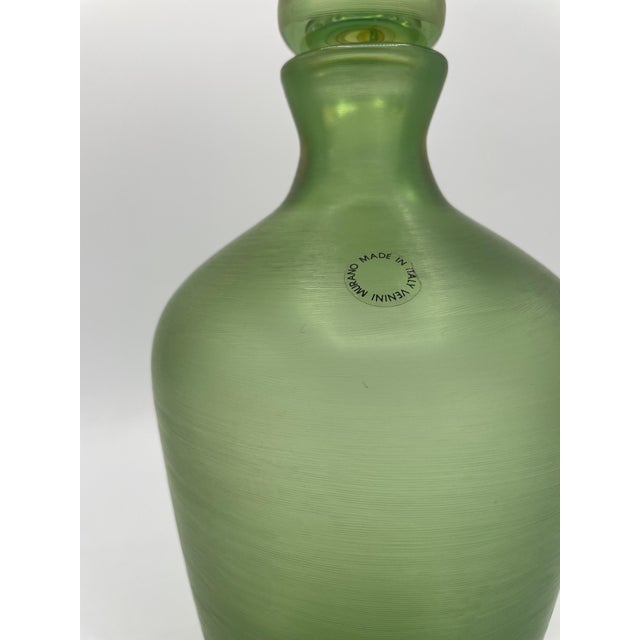 Incisi Bottle by Paolo Venini, 1992 For Sale - Image 6 of 7