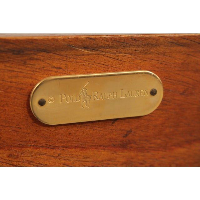 Ralph Lauren Caribbean Style Carved Mahogany Armchair For Sale - Image 16 of 17