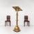 Metal Late Victorian Brass Standing Church Gothic Lectern For Sale - Image 7 of 18