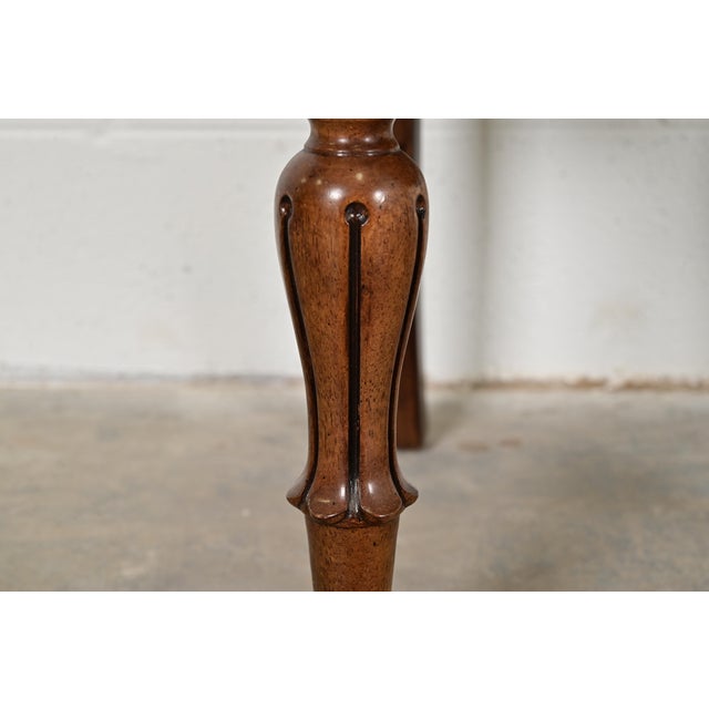 Ralph Lauren for Henredon English Regency Walnut and Cane Side Chairs or Dining Chairs, Pair For Sale - Image 9 of 15