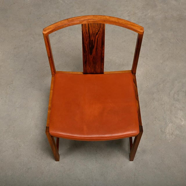 Scandinavian Modern Dining Chairs by Steen Eiler Rasmussen for Søborg Møbelfabrik, 1960s, Set of 4 For Sale - Image 13 of 18