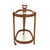 2020s Oval Entertainment Bar Cart For Sale - Image 5 of 9