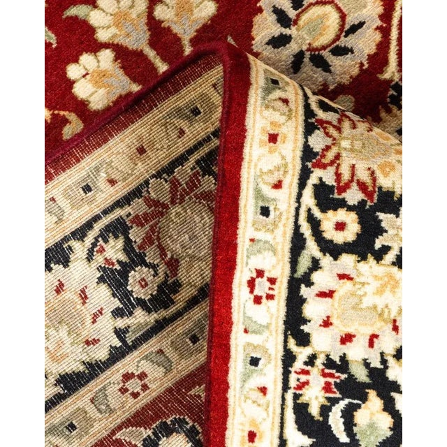 Mogul, One-of-a-Kind Hand-Knotted Area Rug in Red, 3' 1" x 5' 4" For Sale In New York - Image 6 of 8